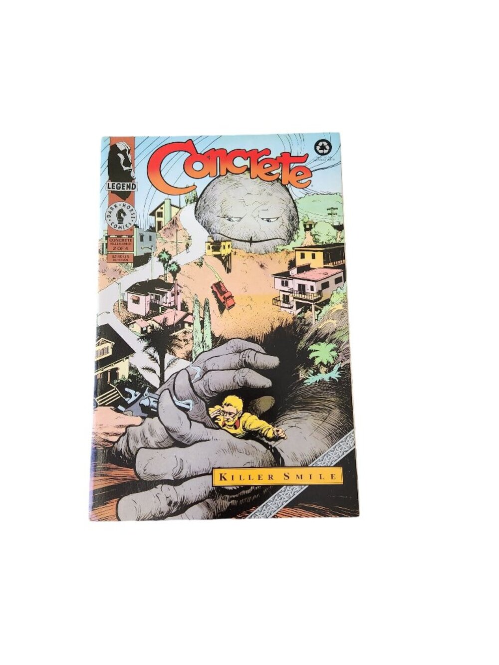 Dark Horse Concrete #2 1994 Comic Book Collector Bagged Boarded